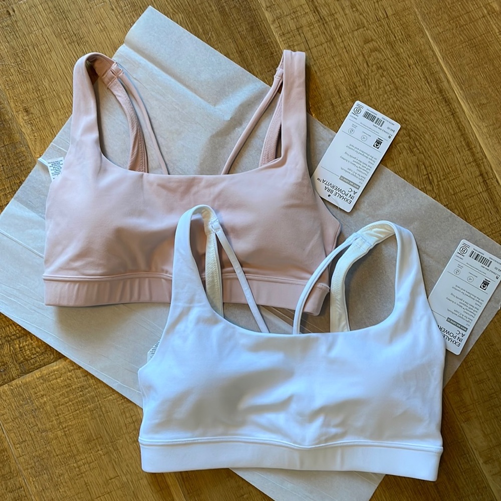 Athleta EXHALE BRA’S IN POWERVITA A-C